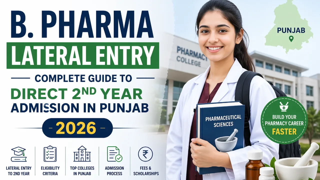 B. Pharma Lateral Entry