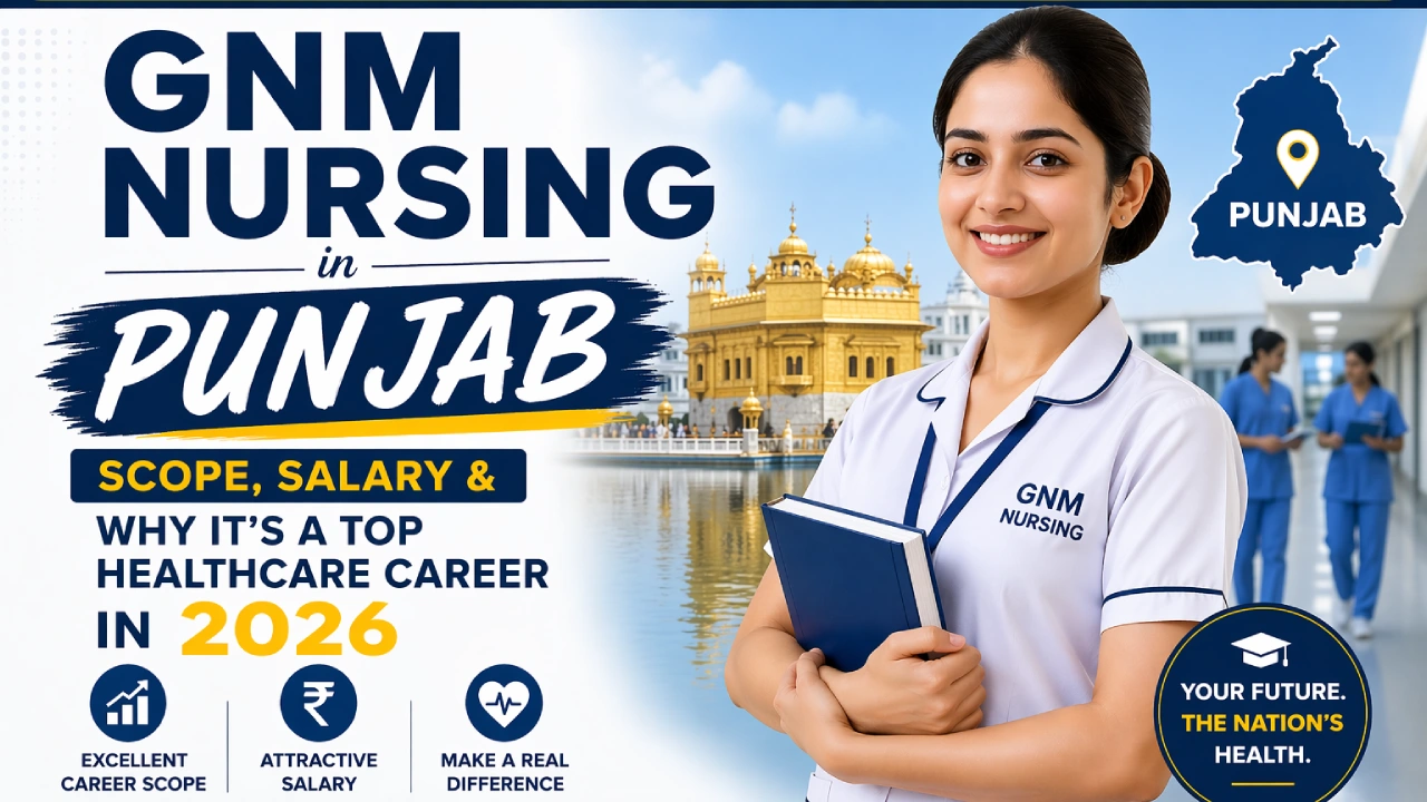 GNM Nursing in Punjab — Scope, Salary & Why It's a Top Healthcare Career in 2026