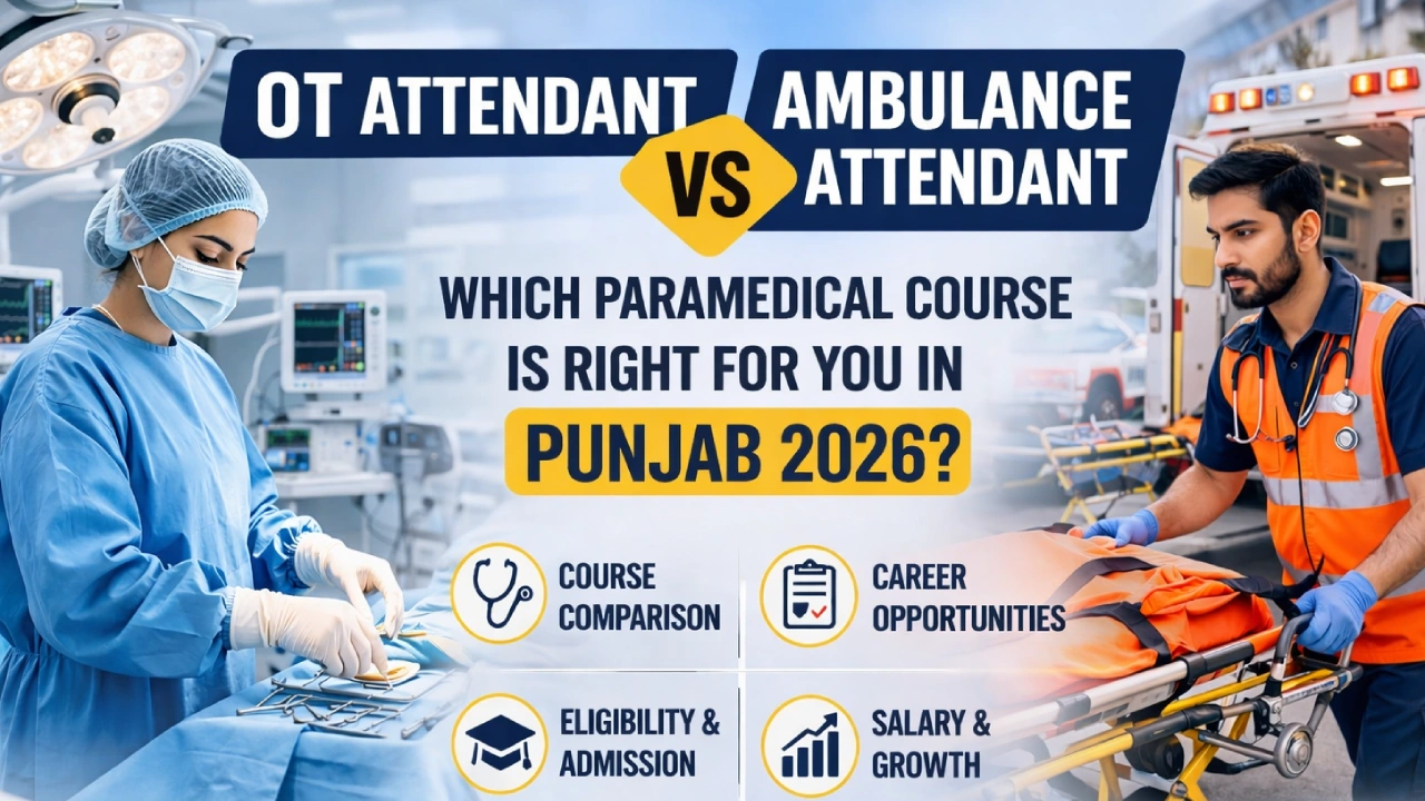 OT Attendant vs Ambulance Attendant