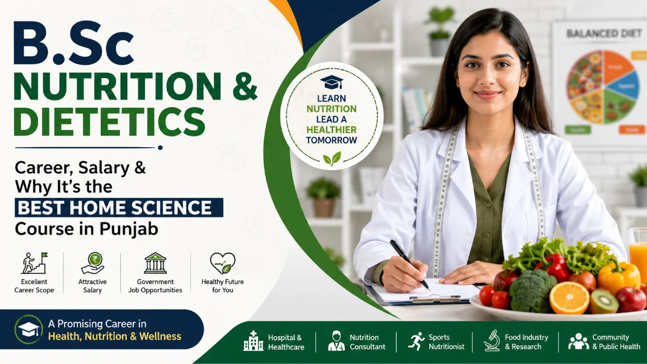 Nutrition and dietetics students in food