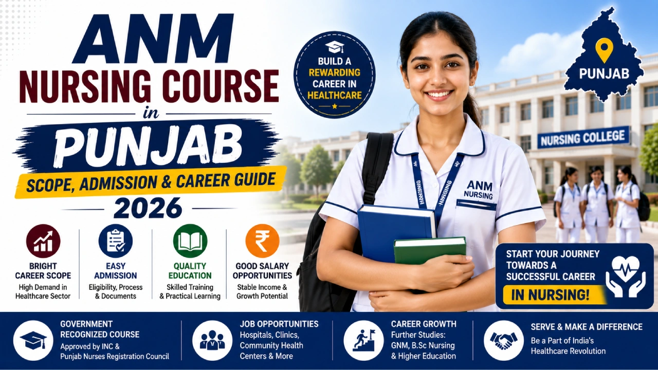 ANM Nursing Course in Punjab