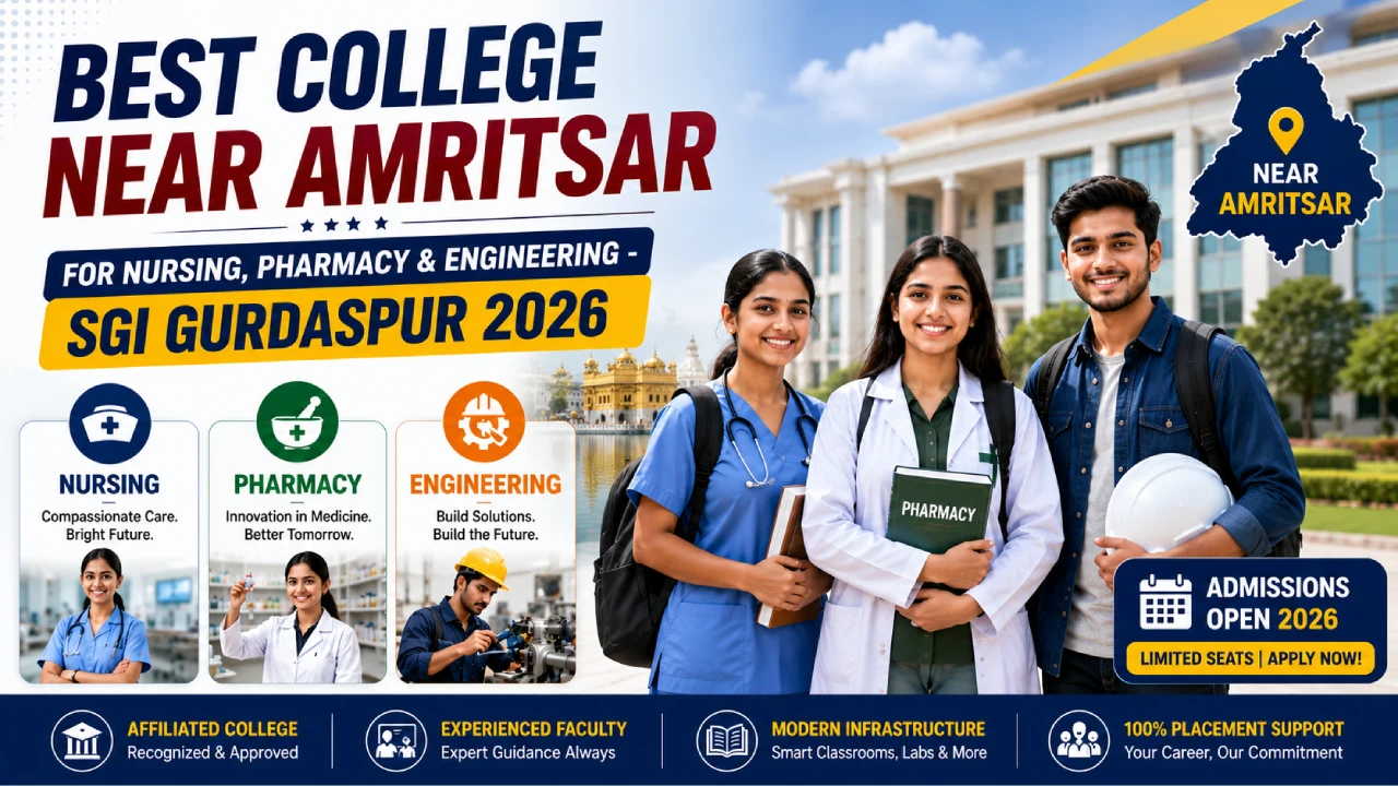 Best College Near Amritsar for Nursing