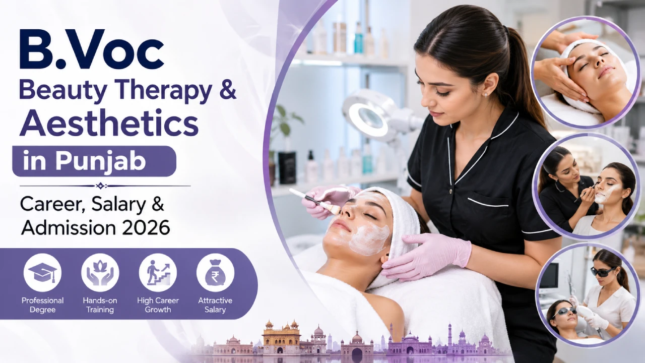 B.Voc Beauty Therapy & Aesthetics in Punjab
