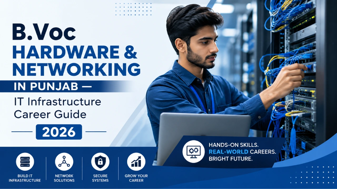 B.Voc Hardware & Networking in Punjab - IT Infrastructure Career Guide 2026